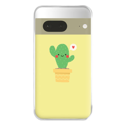 Cute Cactus Phone Case for Google Pixel 7a