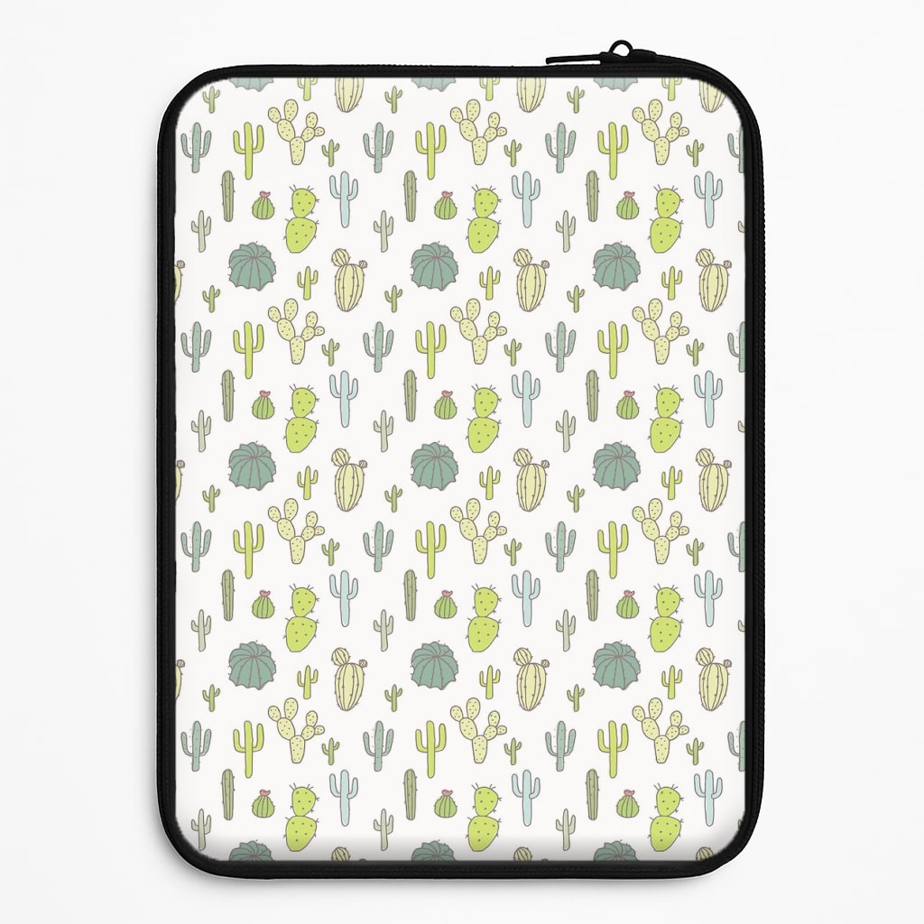 Cactus Pattern Laptop Sleeve