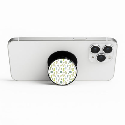 Cactus Pattern Phone Stand