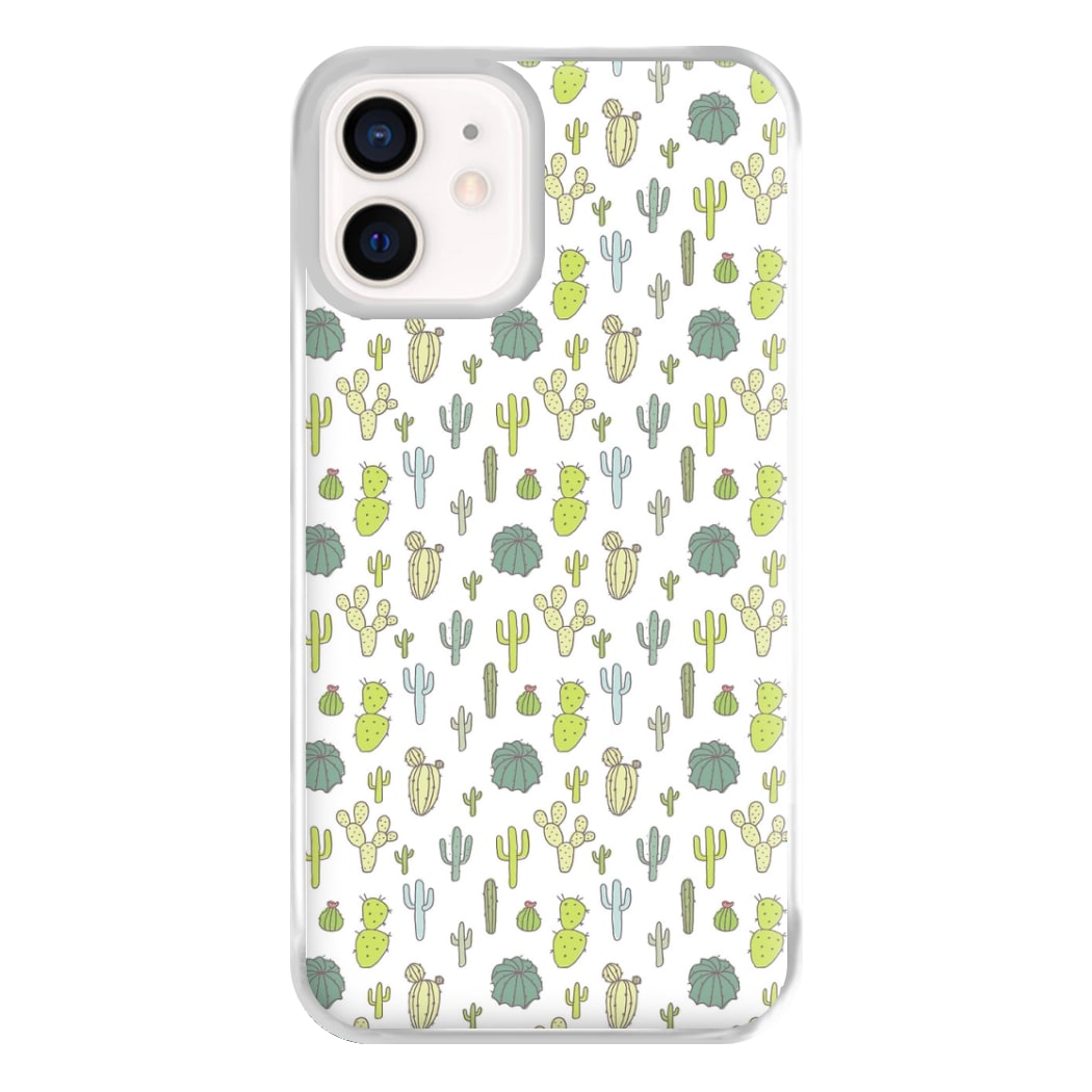 Cactus Pattern Phone Case for iPhone 13 Mini