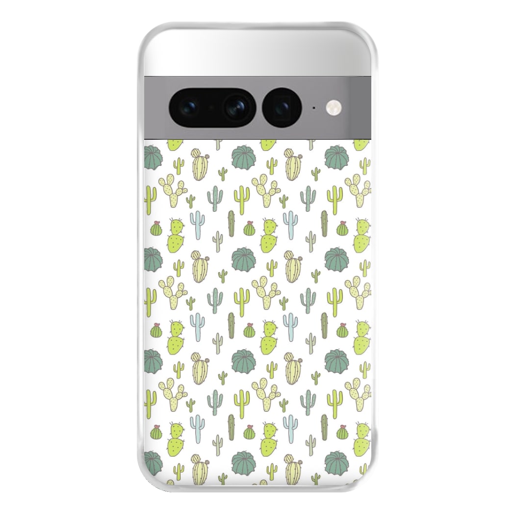 Cactus Pattern Phone Case for Google Pixel 7 Pro