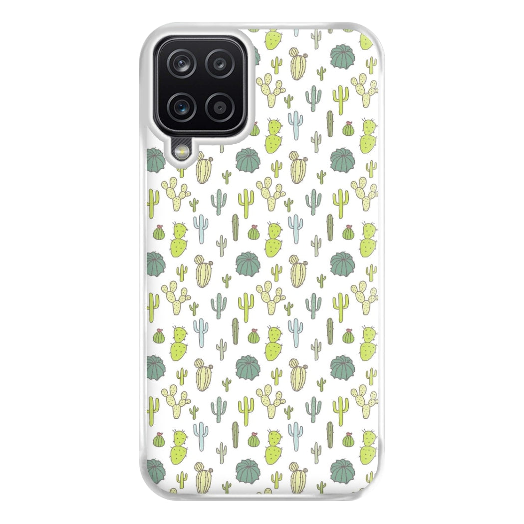 Cactus Pattern Phone Case for Galaxy A12