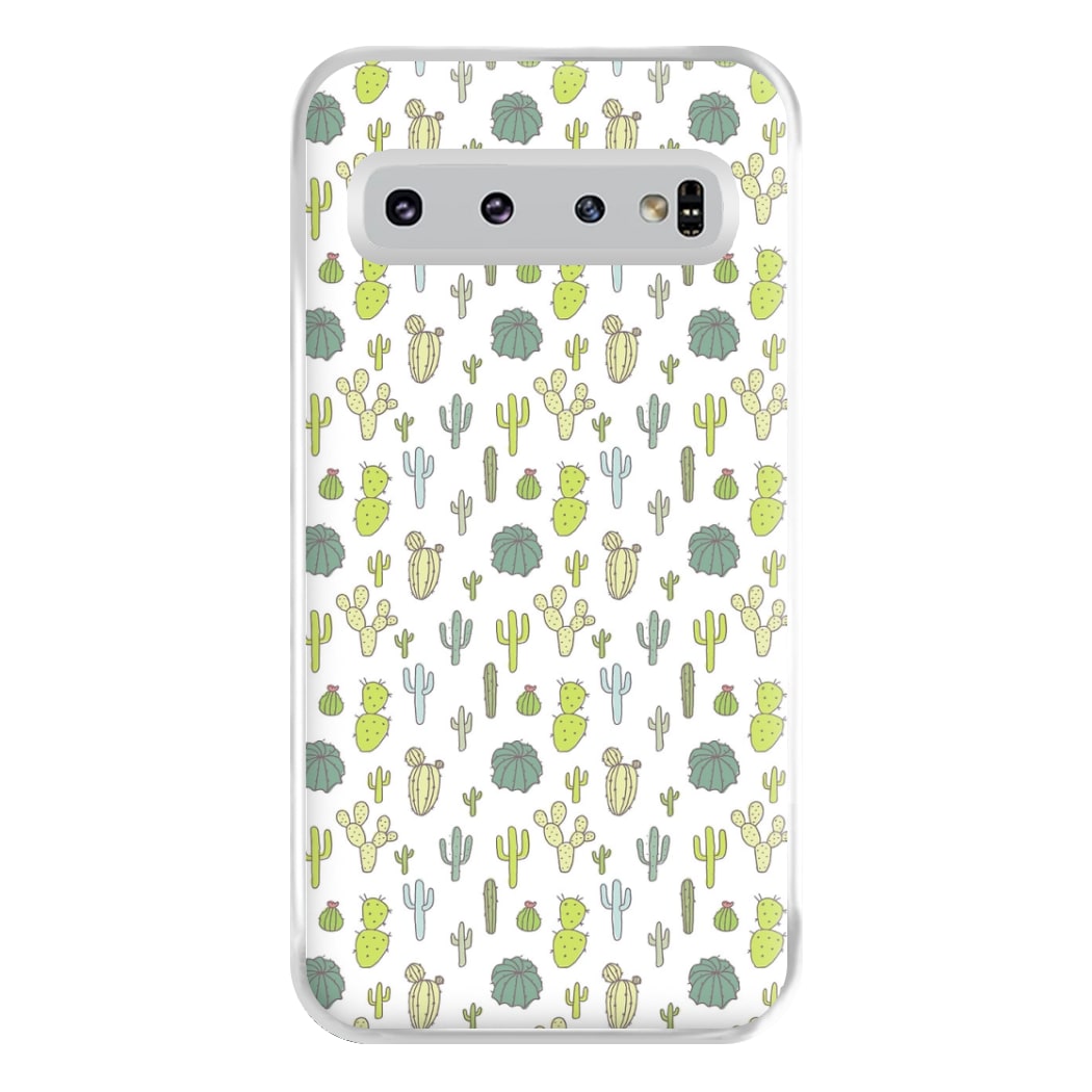 Cactus Pattern Phone Case for Galaxy S10 Plus