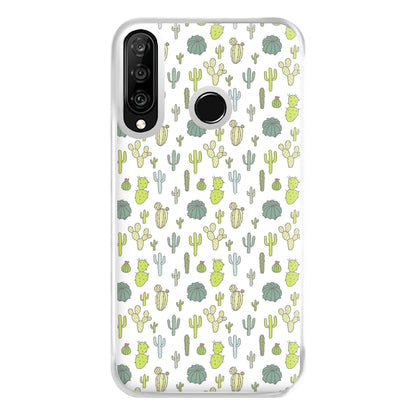 Cactus Pattern Phone Case for Huawei P30 Lite