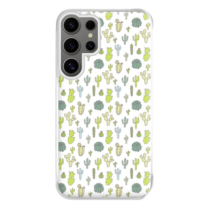 Cactus Pattern Phone Case for Galaxy S24 Ultra