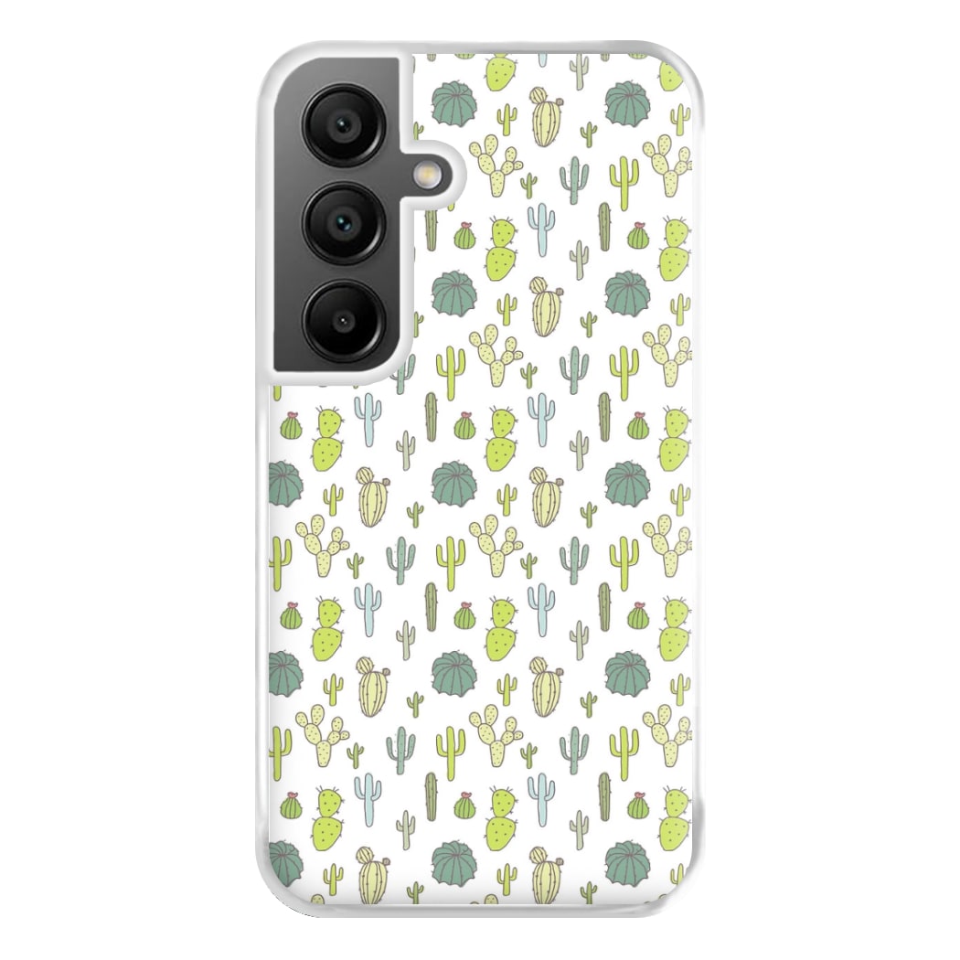 Cactus Pattern Phone Case for Galaxy A55