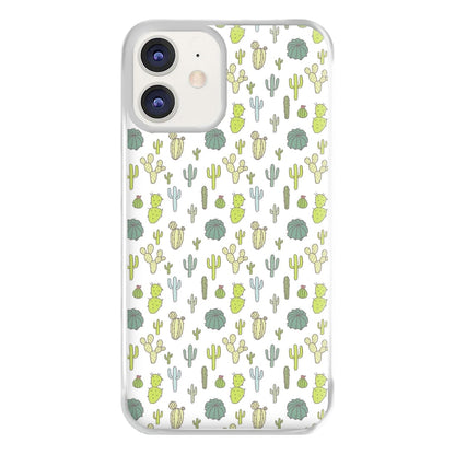 Cactus Pattern Phone Case for iPhone 11