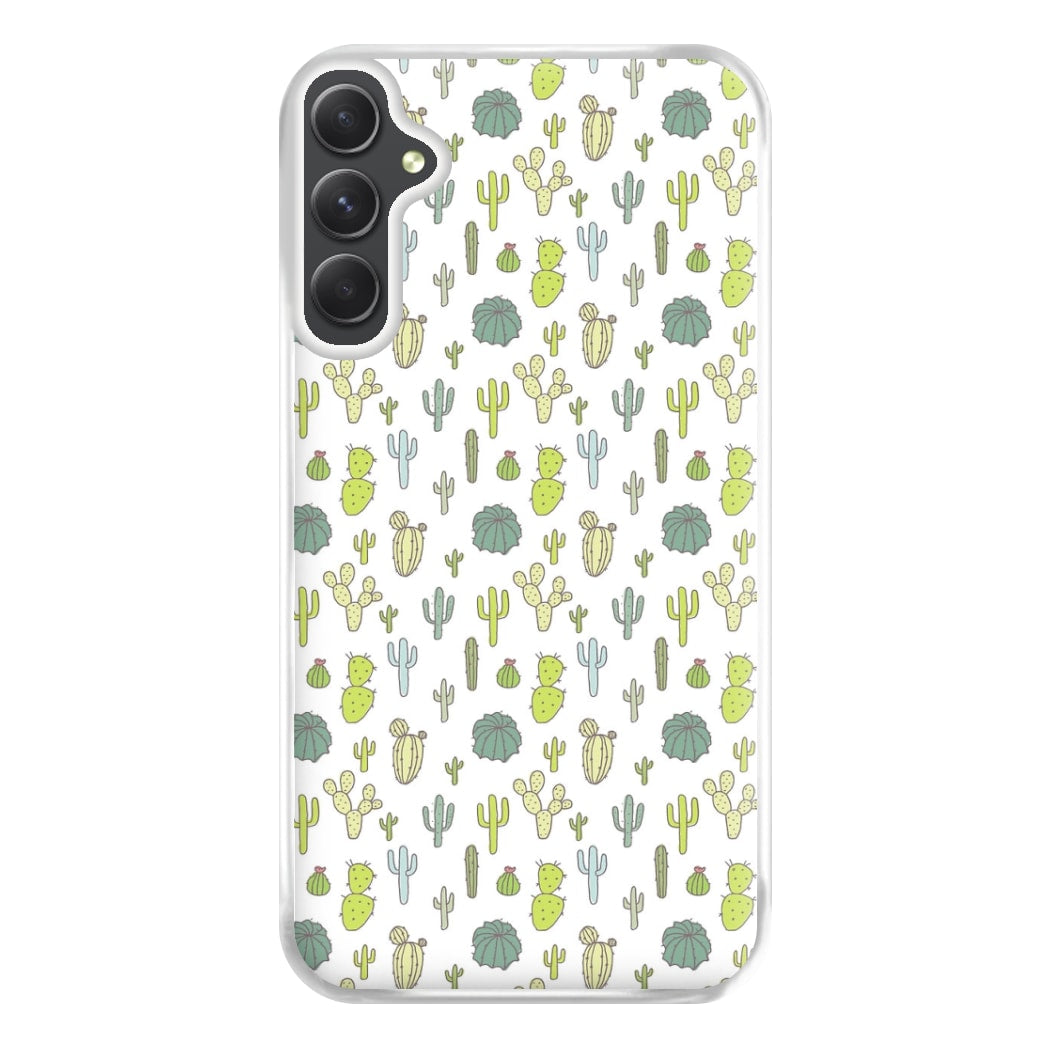 Cactus Pattern Phone Case for Galaxy A14