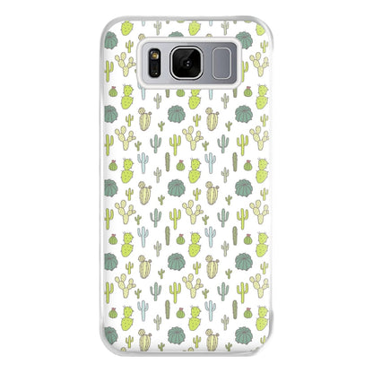 Cactus Pattern Phone Case for Galaxy S8 Plus