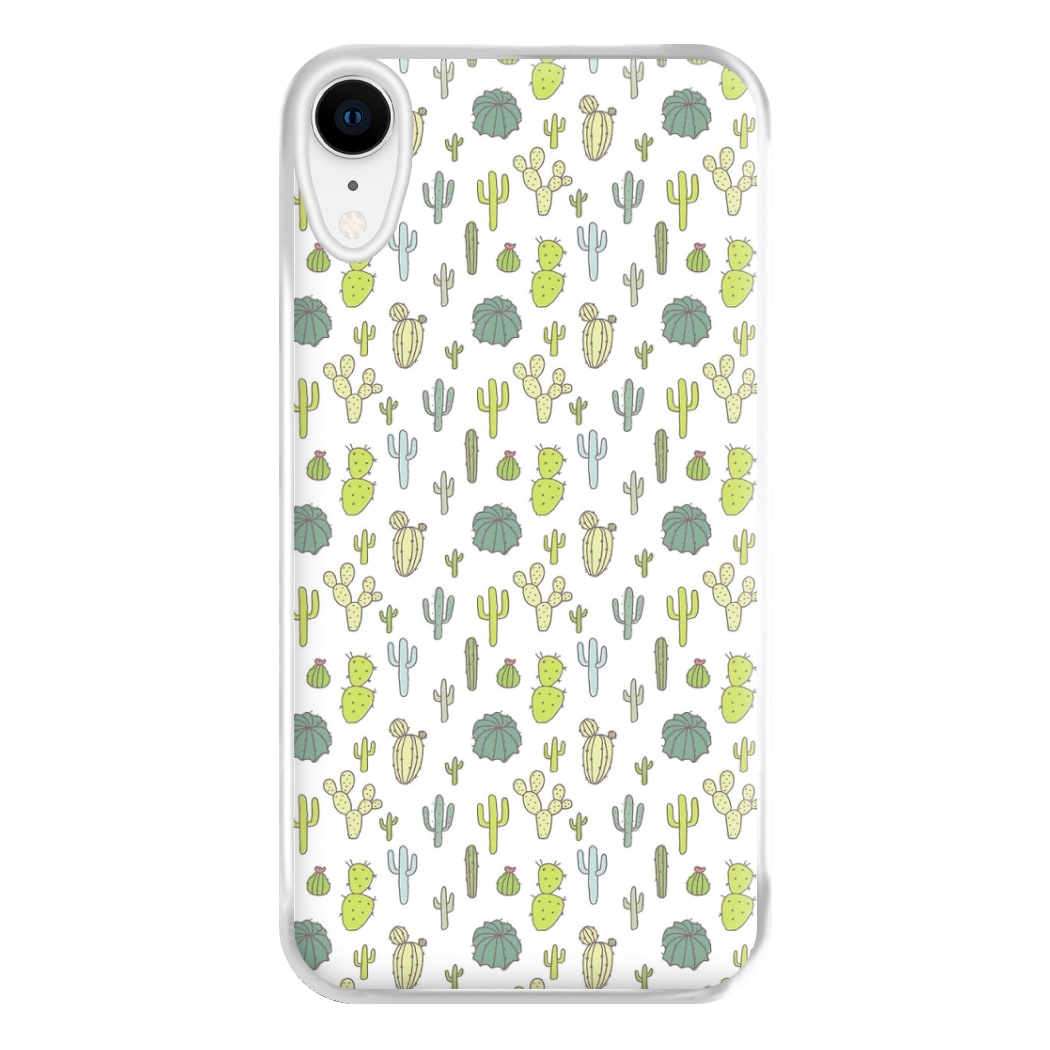 Cactus Pattern Phone Case for iPhone XR