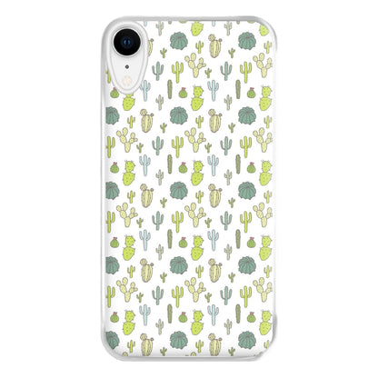 Cactus Pattern Phone Case for iPhone XR