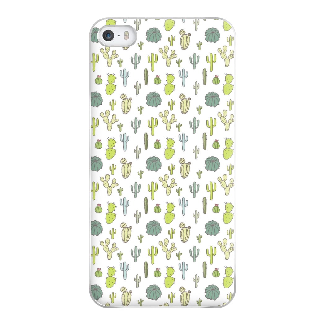 Cactus Pattern Phone Case for iPhone 5 / 5s / SE 2016