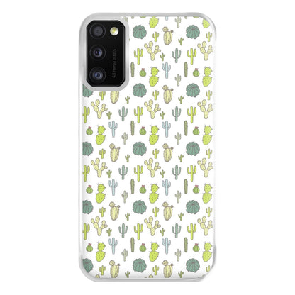 Cactus Pattern Phone Case for Galaxy A41