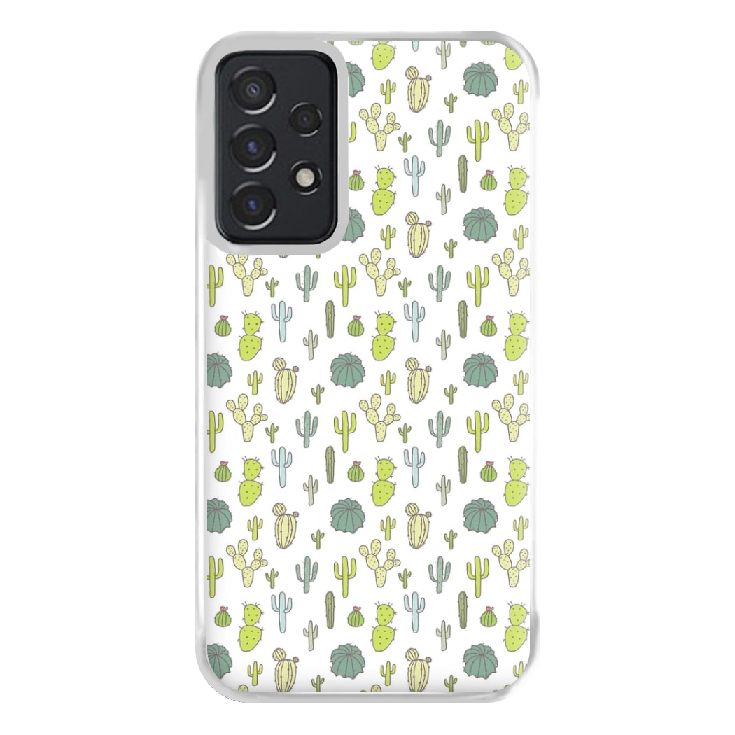 Cactus Pattern Phone Case for Galaxy A52 / A52s