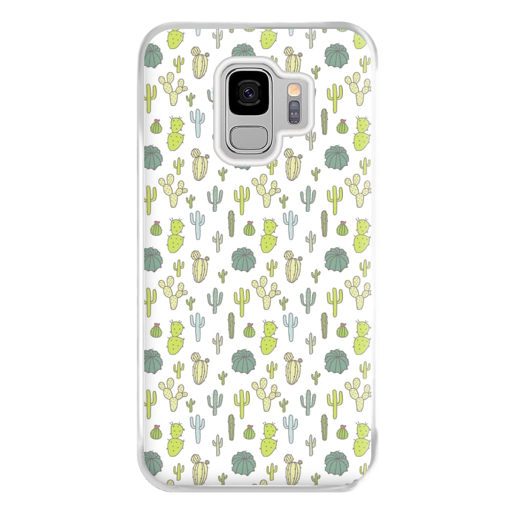 Cactus Pattern Phone Case for Galaxy S9 Plus