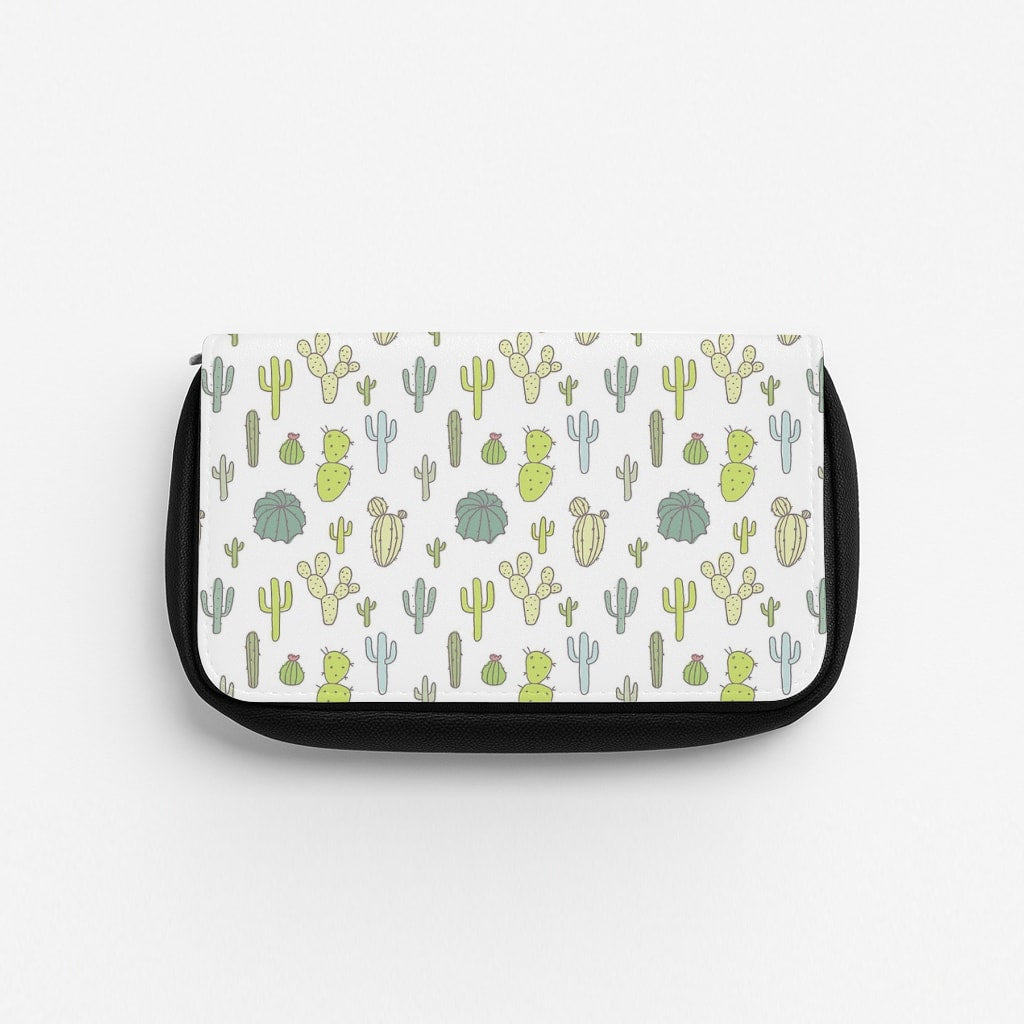 Cactus Pattern Pencil Case