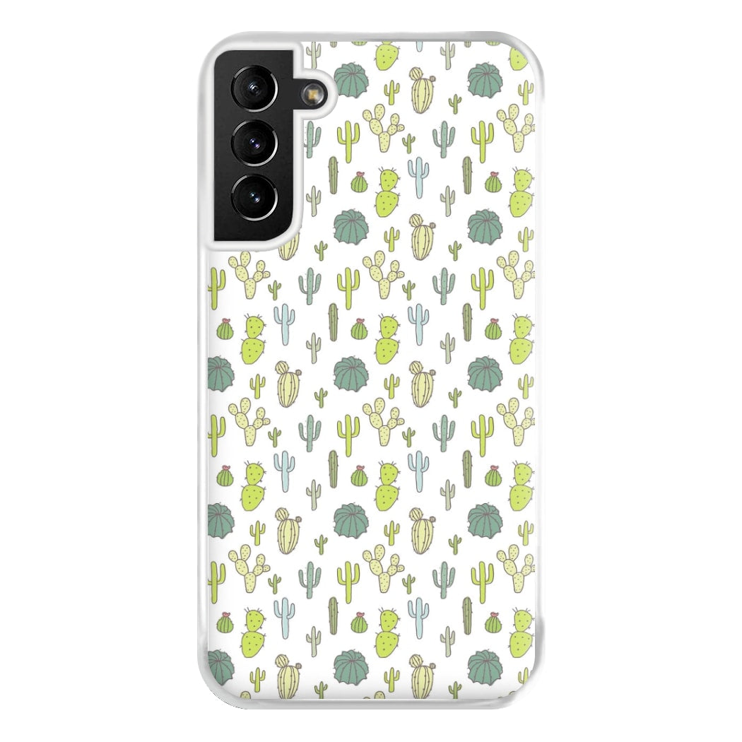 Cactus Pattern Phone Case for Galaxy S21 Plus