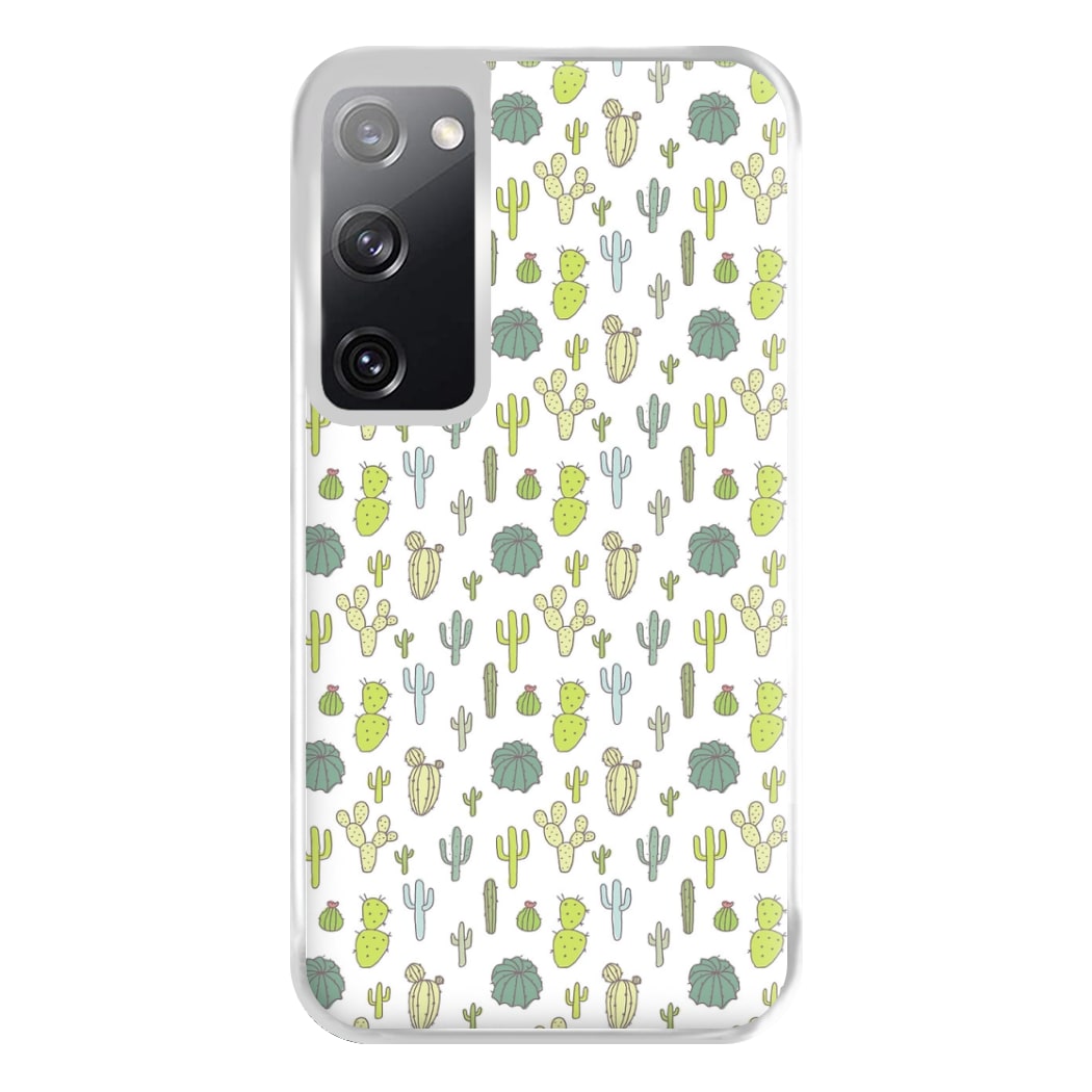 Cactus Pattern Phone Case for Galaxy S20