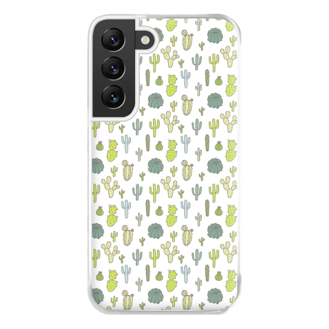 Cactus Pattern Phone Case for Galaxy S22 Plus