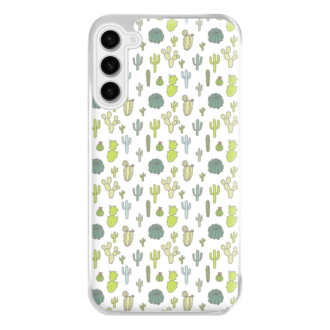 Cactus Pattern Phone Case for Galaxy S23FE