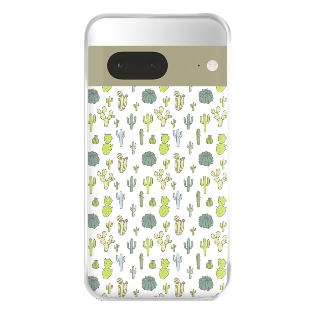 Cactus Pattern Phone Case for Google Pixel 7a