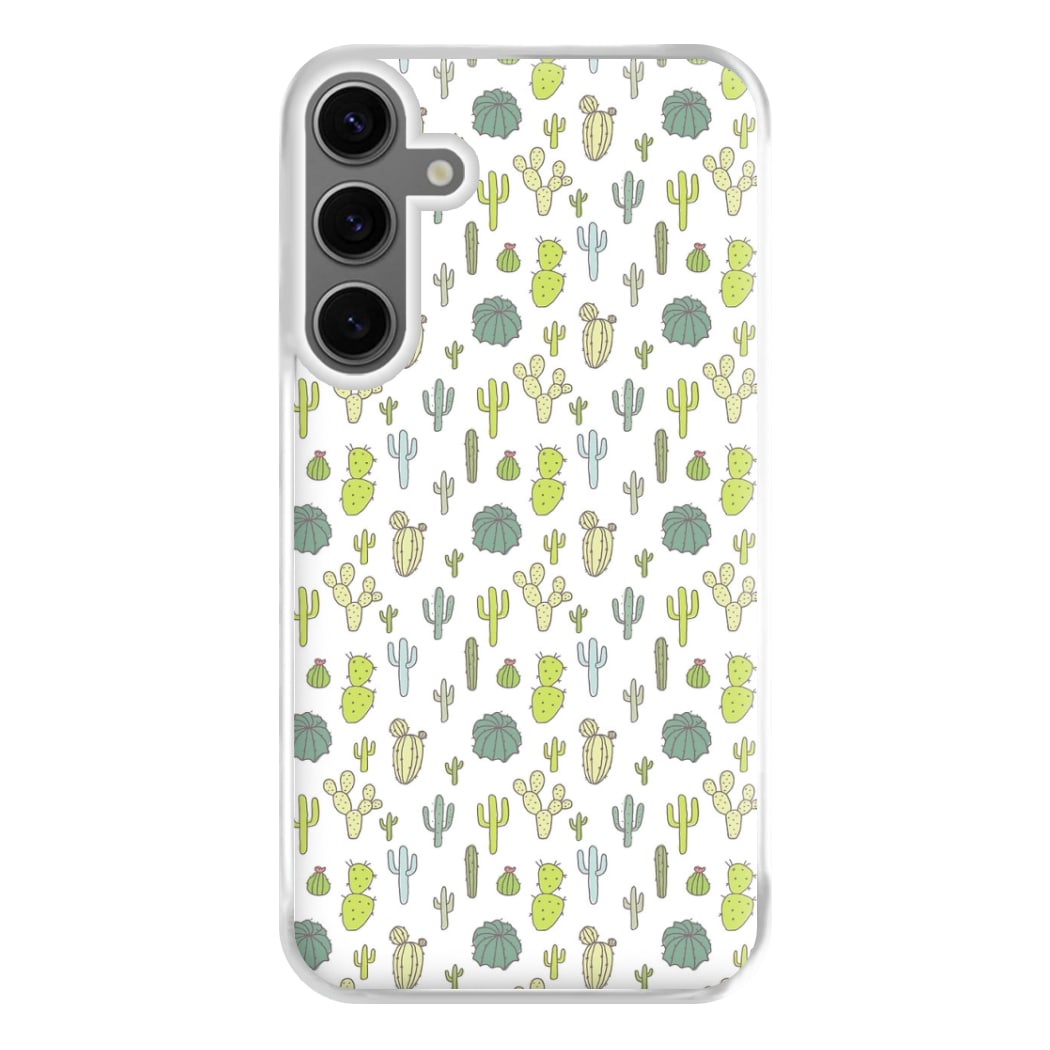 Cactus Pattern Phone Case for Galaxy S24FE