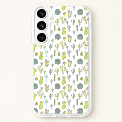Cactus Pattern Phone Case for Galaxy S26