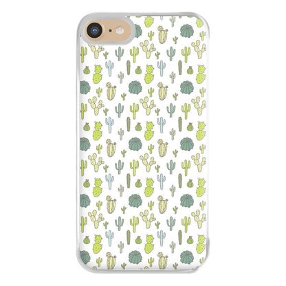 Cactus Pattern Phone Case for iPhone 6 / 7 / 8 / SE