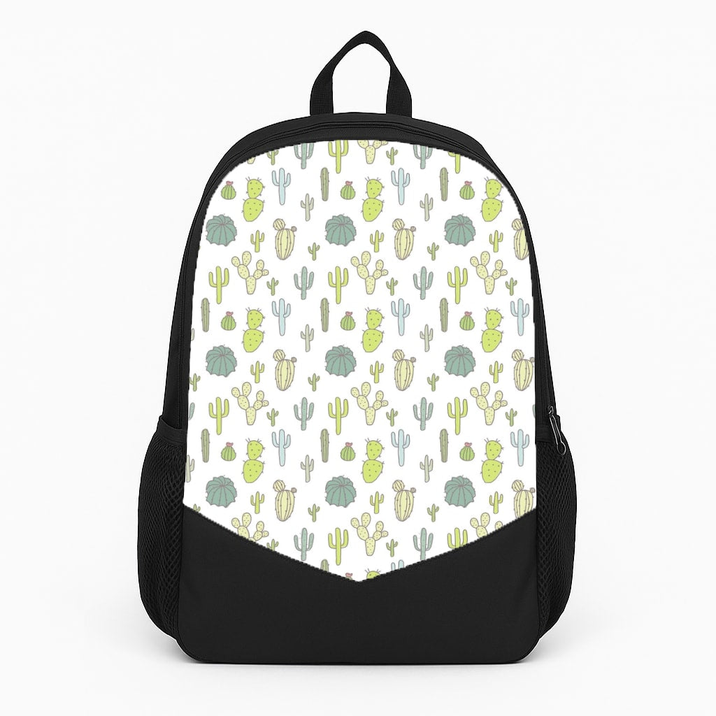 Cactus Pattern Backpack
