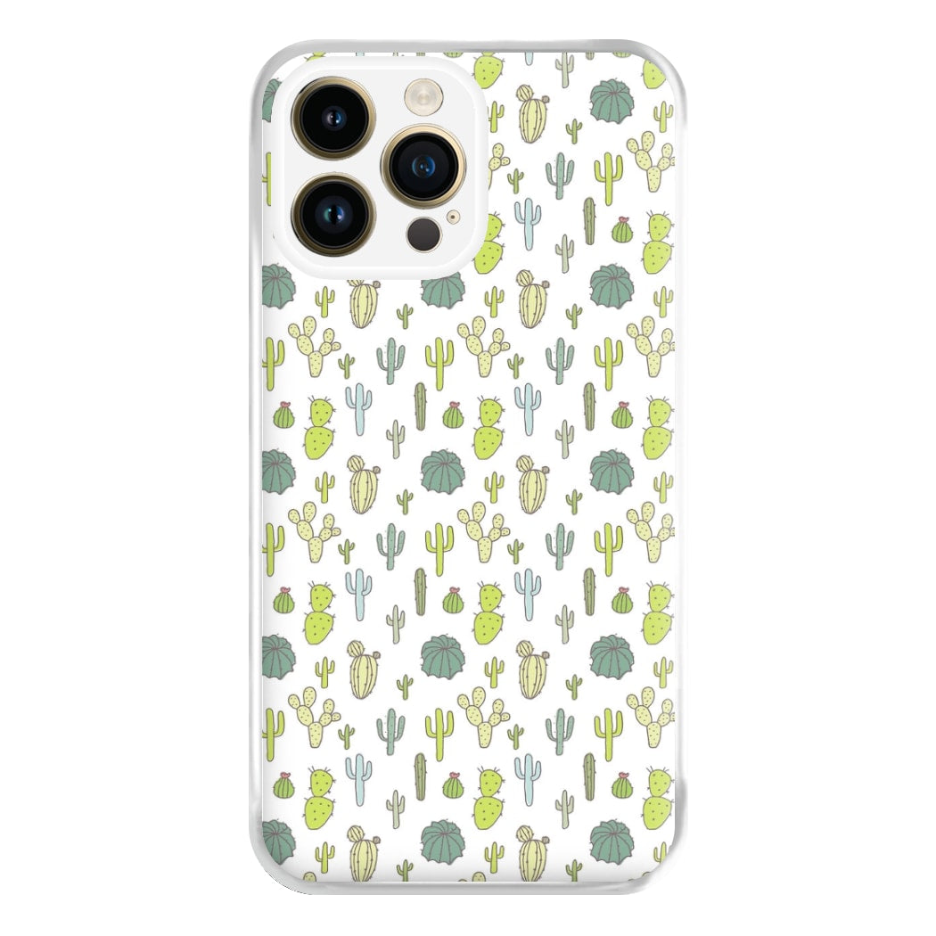 Cactus Pattern Phone Case for iPhone 14 Pro Max