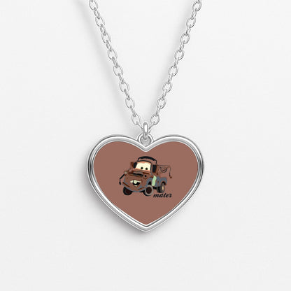 Mater - Cars Heart Necklace