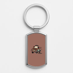 Mater - Cars Silver Keyring