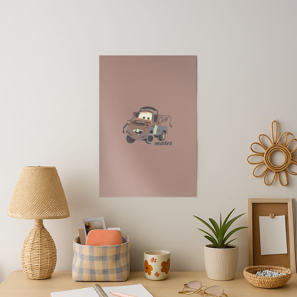 Mater - Cars Art Print
