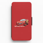 Lightning - Cars Flip / Wallet Phone Case