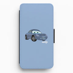 Sally - Cars Flip / Wallet Phone Case