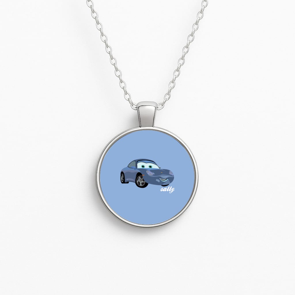 Sally - Cars Circle Necklace