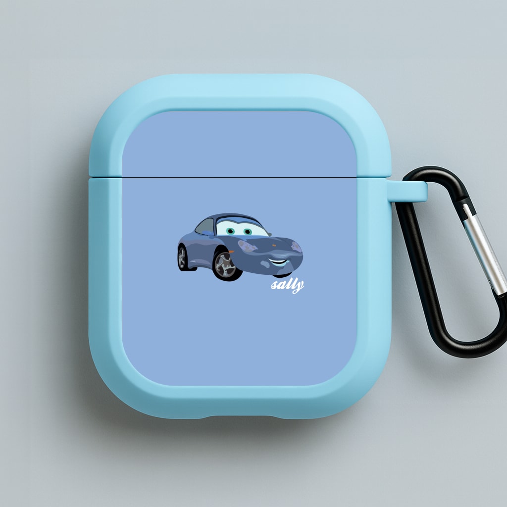 Sally - Cars Blue AirPods Case