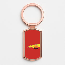 95 - Cars Rose Gold Keyring
