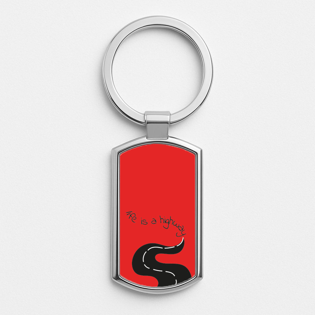 Life Is A Highway - Cars Luxury Keyring