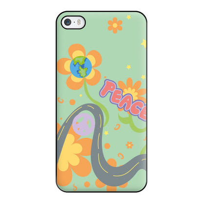 Peace - Cars Phone Case for iPhone 5 / 5s / SE 2016