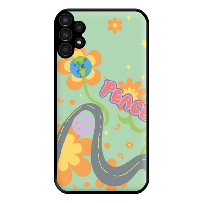 Peace - Cars Phone Case for Galaxy A13