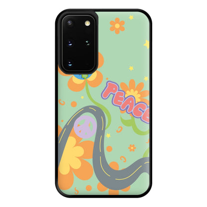 Peace - Cars Phone Case for Galaxy S20 Plus