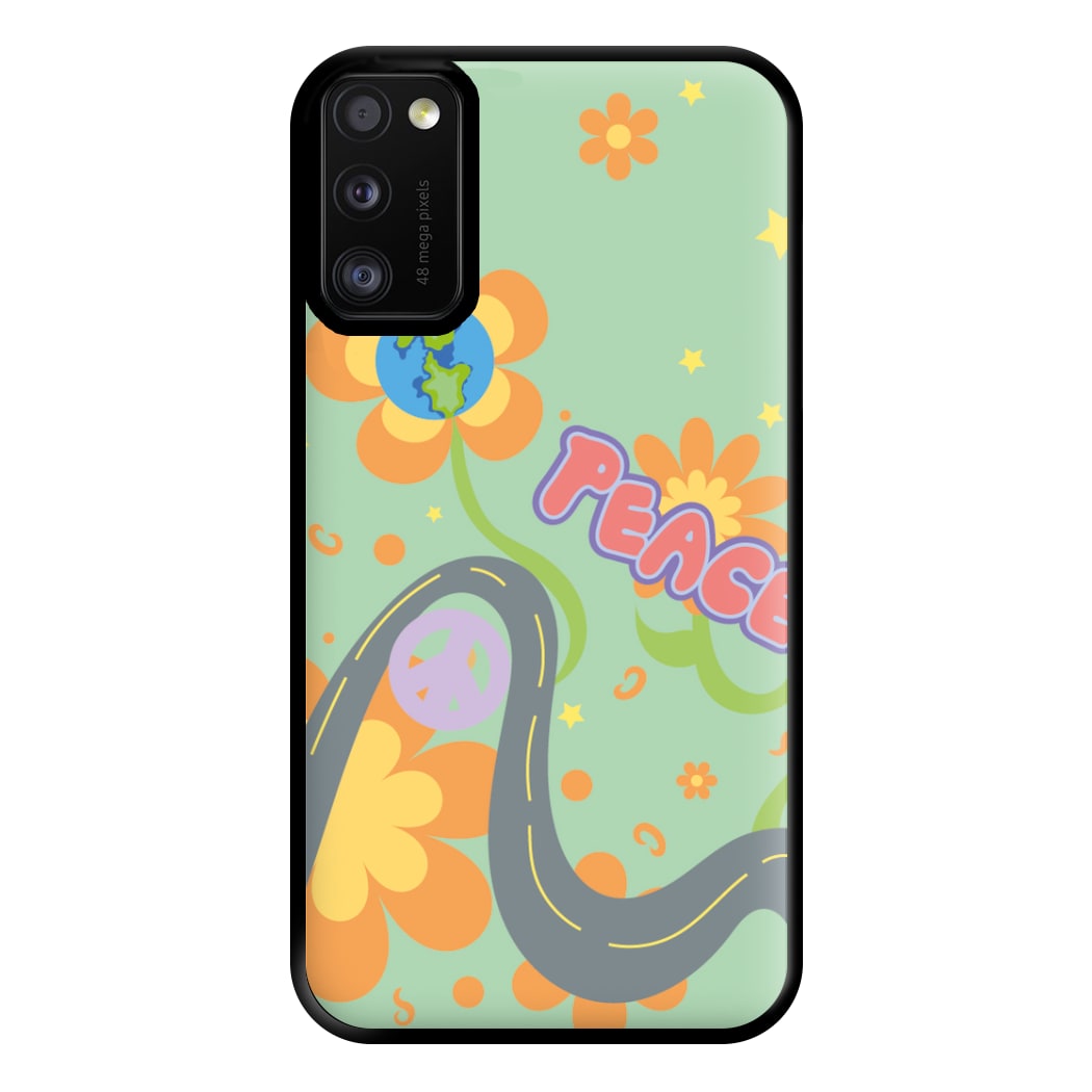 Peace - Cars Phone Case for Galaxy A41