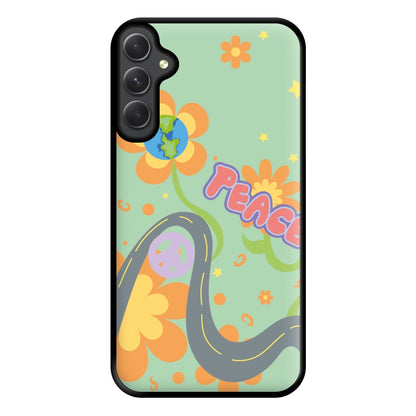 Peace - Cars Phone Case for Galaxy A54