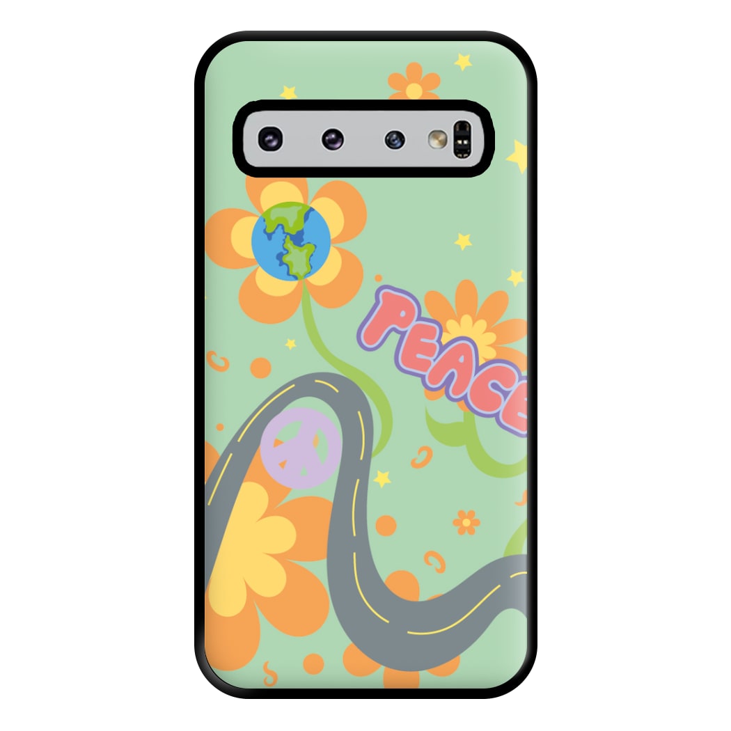 Peace - Cars Phone Case for Galaxy S10 Plus