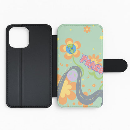 Peace - Cars Flip Phone Case
