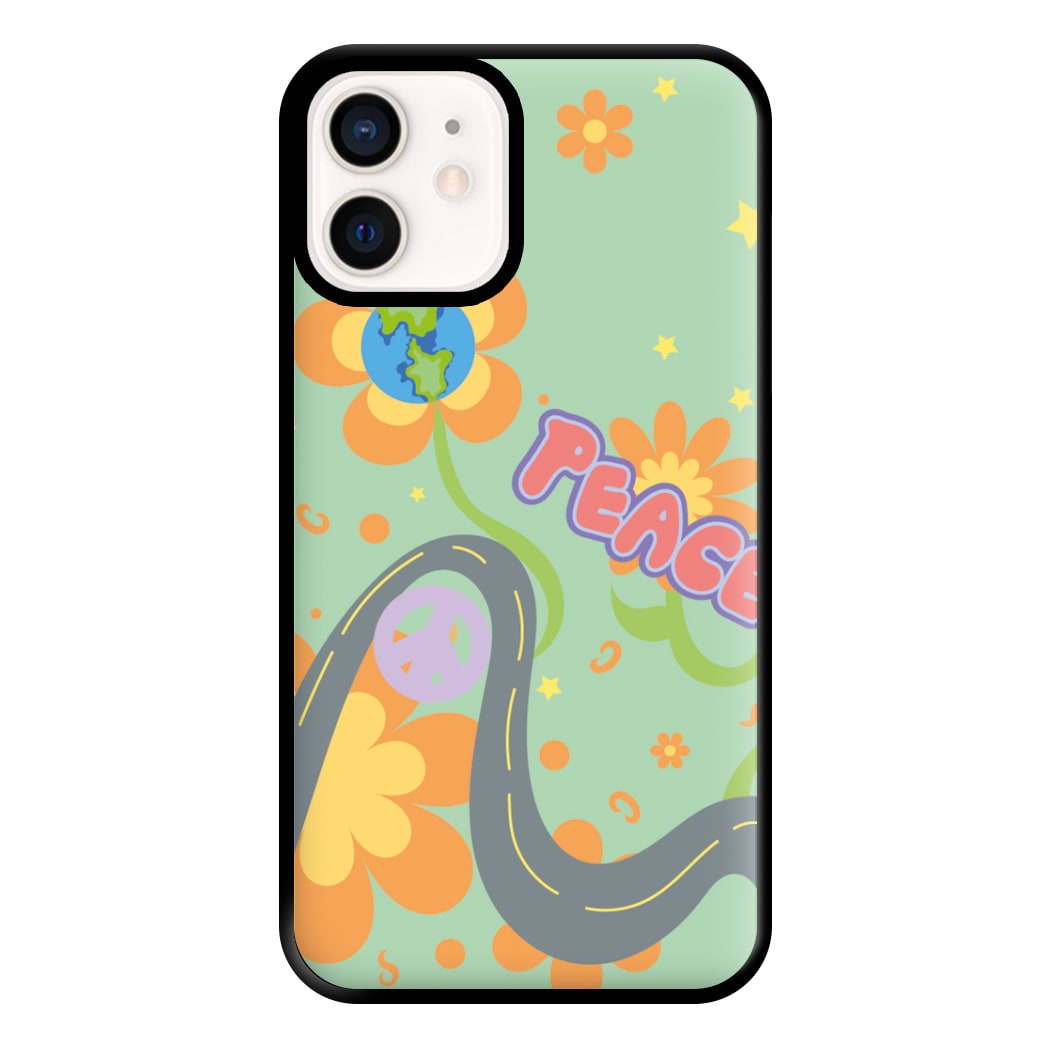 Peace - Cars Phone Case for iPhone 12 Mini