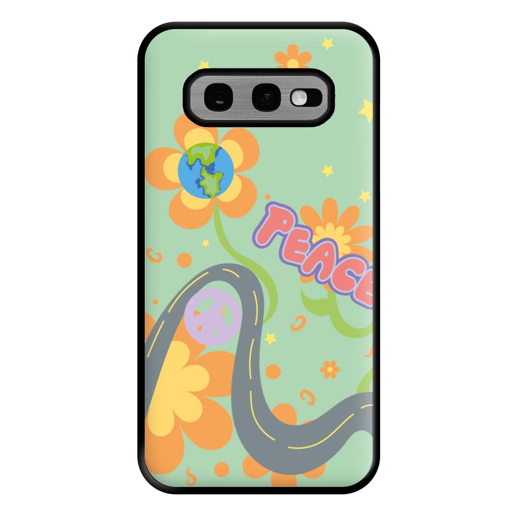 Peace - Cars Phone Case for Galaxy S10e