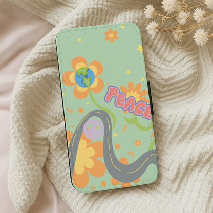 Peace - Cars Wallet Phone Case