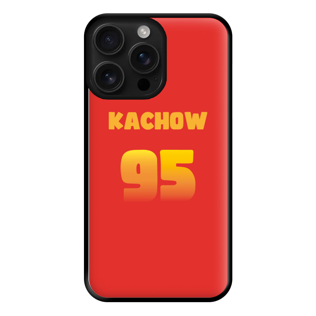 Kachow 95 - Cars Phone Case for iPhone 16 Pro Max